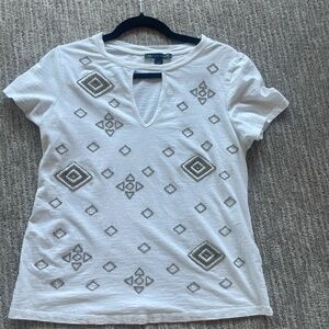 Boston Proper Key Hole T-shirt